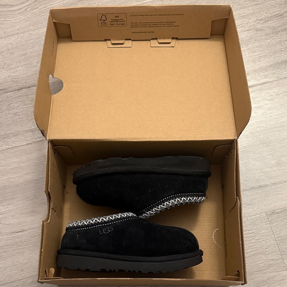 UGG Black Kids Rain & Snow Boots